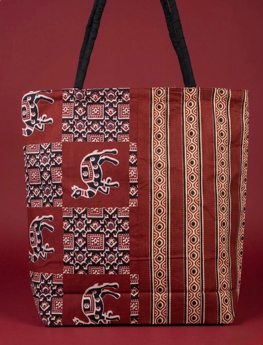 Handcrafted Canvas Tote Bag